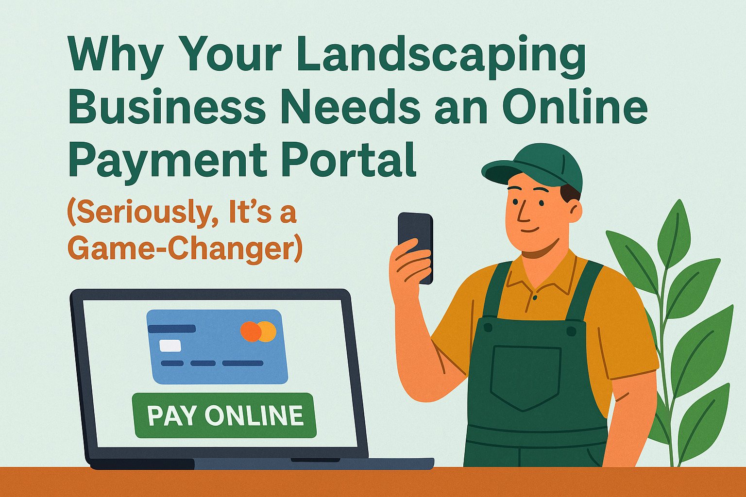 Why Your Landscaping Business Needs an Online Payment Portal (Seriously, It's a Game-Changer)