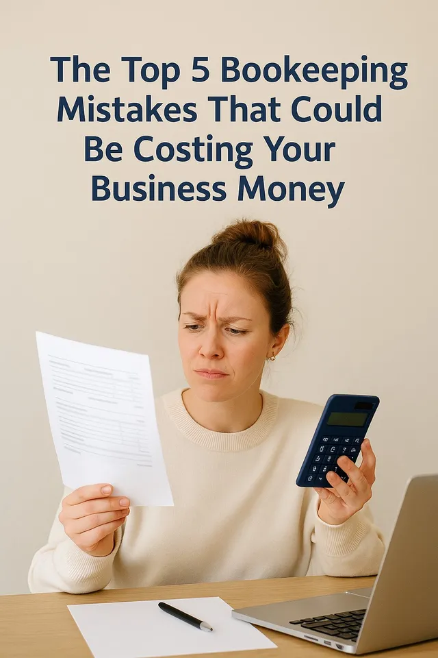 The Top 5 Bookkeeping Mistakes That Could Be Costing Your Business Money